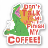 Rapporteurs en koffie sticker (Voorkant)