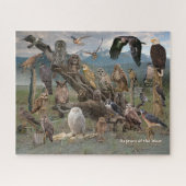 Rapporteurs van de West-Puzzle Legpuzzel (Horizontaal)