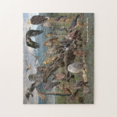 Rapporteurs van het Westen Legpuzzel (Verticaal)