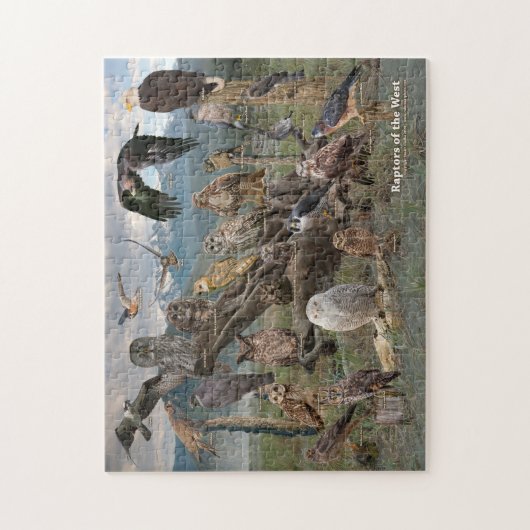 Rapporteurs van het Westen Legpuzzel (Verticaal)