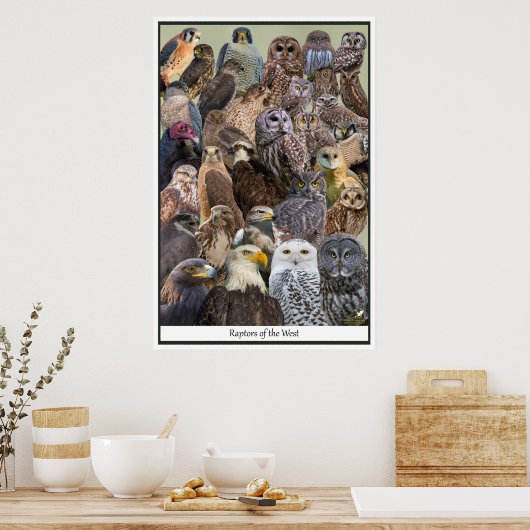 Rapporteurs van het Westen Poster (Keuken)