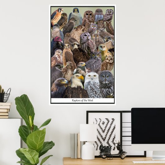 Rapporteurs van het Westen Poster (Thuiskantoor)