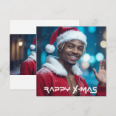 RAPPY KERST FEESTDAGENKAART (Voorkant / Achterkant)