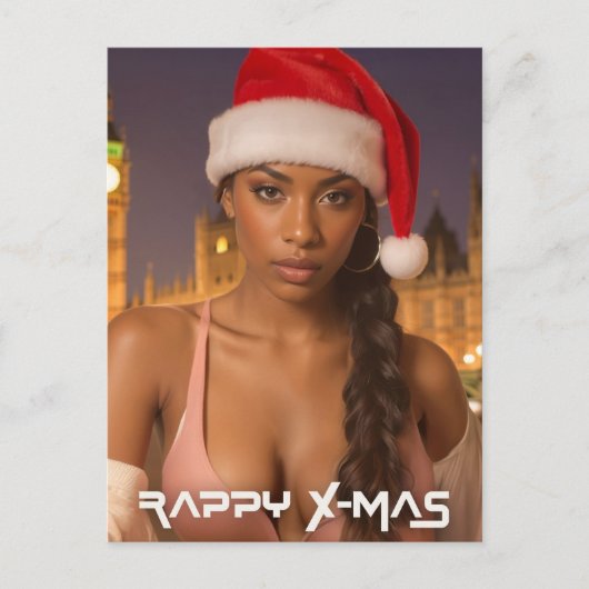 RAPPY KERST FEESTDAGENKAART (Voorkant)