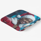 RAPPY KERST PAPIEREN BORDJE (Gebogen)