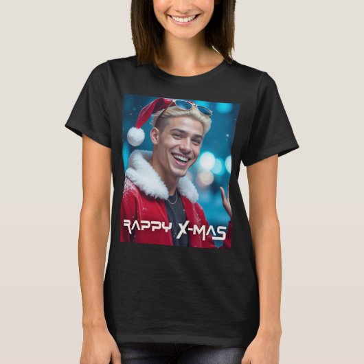 RAPPY KERST T-SHIRT (Voorkant)