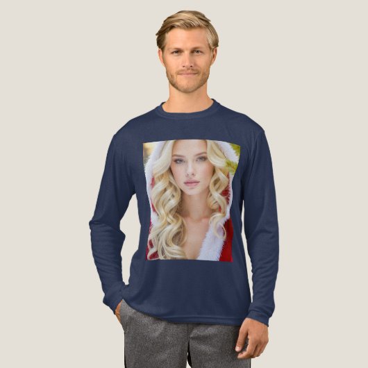 RAPPY KERST Tri-Blend SHIRT (Voorkant)