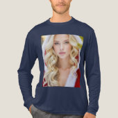 RAPPY KERST Tri-Blend SHIRT (Voorkant volledig)