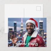 RAPPY KERSTFEEST BRIEFKAART (Voorkant / Achterkant)