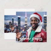 RAPPY KERSTFEEST FEESTDAGENKAART (Voorkant / Achterkant)