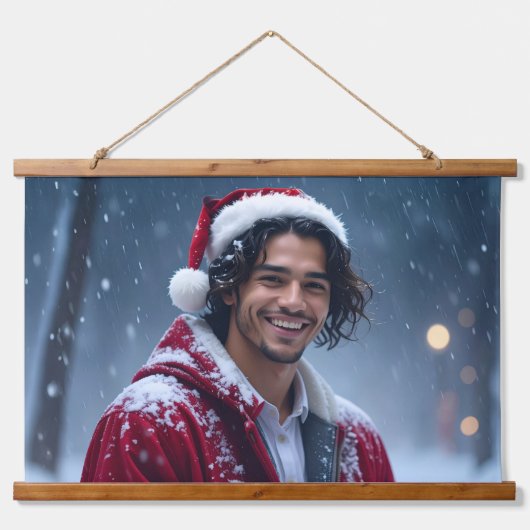 RAPPY KERSTFEEST HANGEND WANDKLEED (Voorkant)