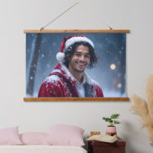 RAPPY KERSTFEEST HANGEND WANDKLEED (Slaapkamer)