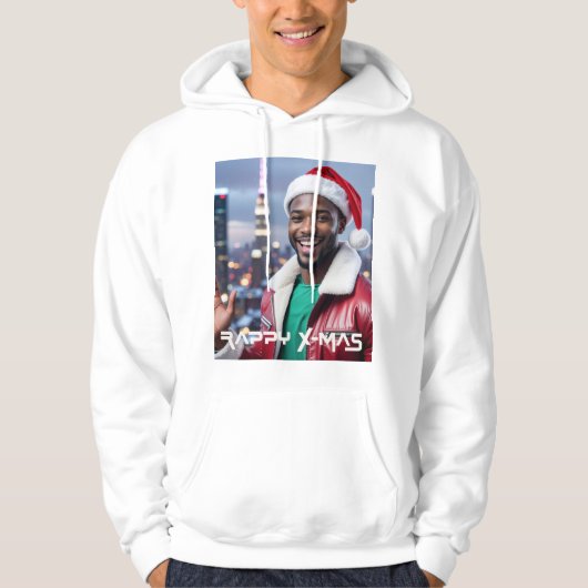 RAPPY KERSTFEEST HOODIE (Voorkant)