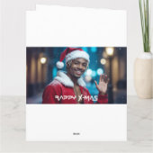 RAPPY KERSTFEEST KAART (Achterkant)