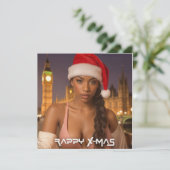 RAPPY KERSTFEEST KAART (Staand voorkant)