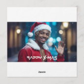 RAPPY KERSTFEEST KAART (Achterkant)