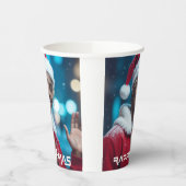 RAPPY KERSTFEEST PAPIEREN BEKERS (Links)