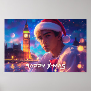 RAPPY KERSTFEEST POSTER