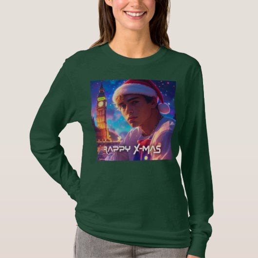 RAPPY KERSTFEEST T-SHIRT (Voorkant)