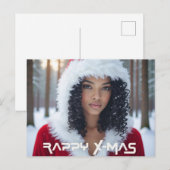 RAPPY X-MAS BRIEFKAART (Voorkant / Achterkant)