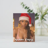 RAPPY X-MAS BRIEFKAART (Staand voorkant)