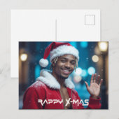 RAPPY X-MAS FEESTDAGENKAART (Voorkant / Achterkant)