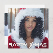 RAPPY X-MAS FEESTDAGENKAART (Voorkant / Achterkant)