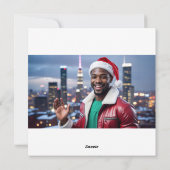 RAPPY X-MAS FEESTDAGENKAART (Achterkant)