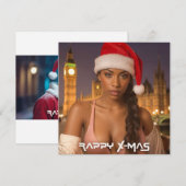 RAPPY X-MAS FEESTDAGENKAART (Voorkant / Achterkant)