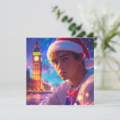 RAPPY X-MAS FEESTDAGENKAART (Staand voorkant)