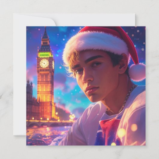 RAPPY X-MAS FEESTDAGENKAART (Voorkant)