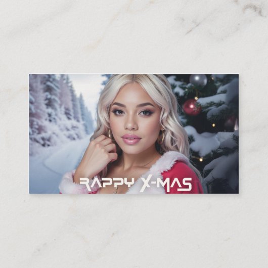 RAPPY X-MAS INFORMATIEKAARTJE (Achterkant)