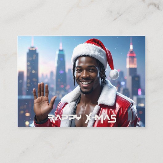 RAPPY X-MAS INFORMATIEKAARTJE (Achterkant)