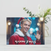 RAPPY X-MAS KAART (Staand voorkant)