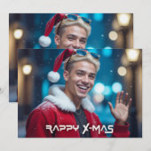 RAPPY X-MAS KAART (Voorkant / Achterkant)