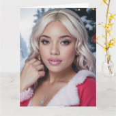 RAPPY X-MAS KAART (Gele Bloem)