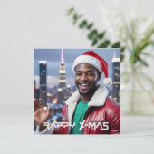 RAPPY X-MAS KAART (Staand voorkant)