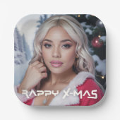 RAPPY X-MAS PAPIEREN BORDJE (Voorkant)