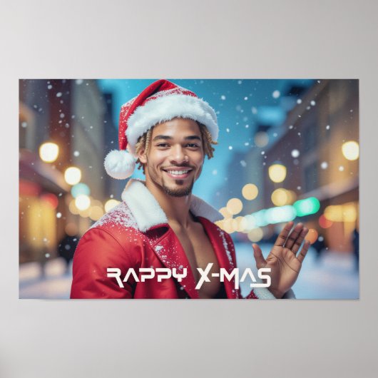 RAPPY X-MAS POSTER (Voorkant)