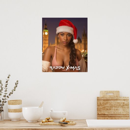RAPPY X-MAS POSTER (Keuken)