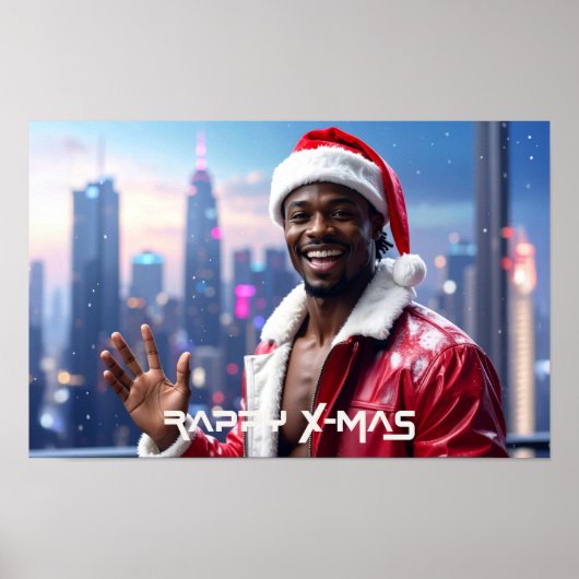 RAPPY X-MAS POSTER (Voorkant)