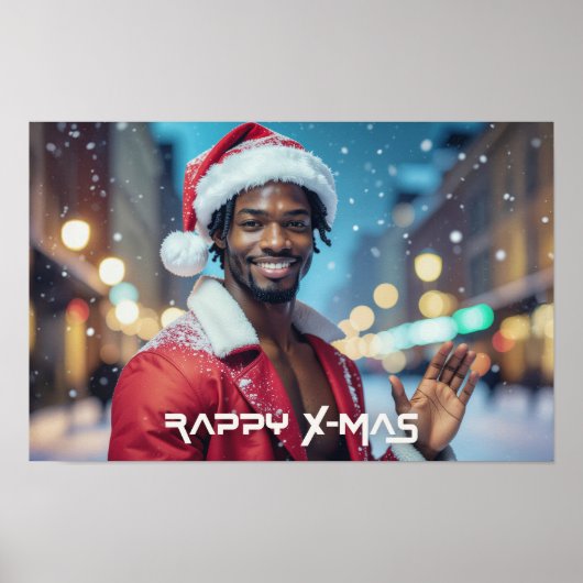 RAPPY X-MAS POSTER (Voorkant)
