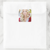 RAPPY X-MAS VIERKANTE STICKER (Tas)