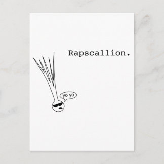 rapscallion briefkaart