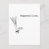 rapscallion briefkaart (Voorkant)