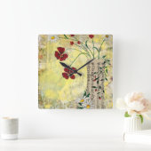 Rapsodie van de Klok van de Muur van de Bloemen (Huis)