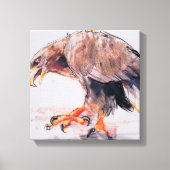 Raptor 2001 canvas afdruk (Voorkant)