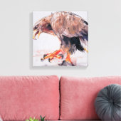 Raptor 2001 canvas afdruk (Insitu (Woonkamer))