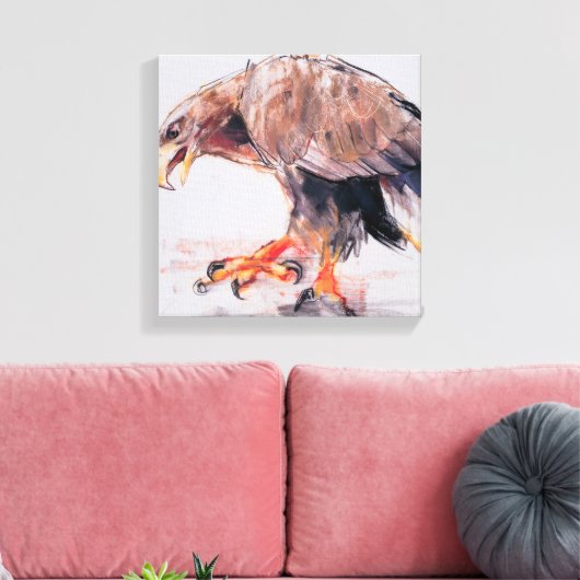 Raptor 2001 canvas afdruk (Insitu (Woonkamer))