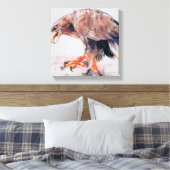 Raptor 2001 canvas afdruk (Insitu (Slaapkamer))